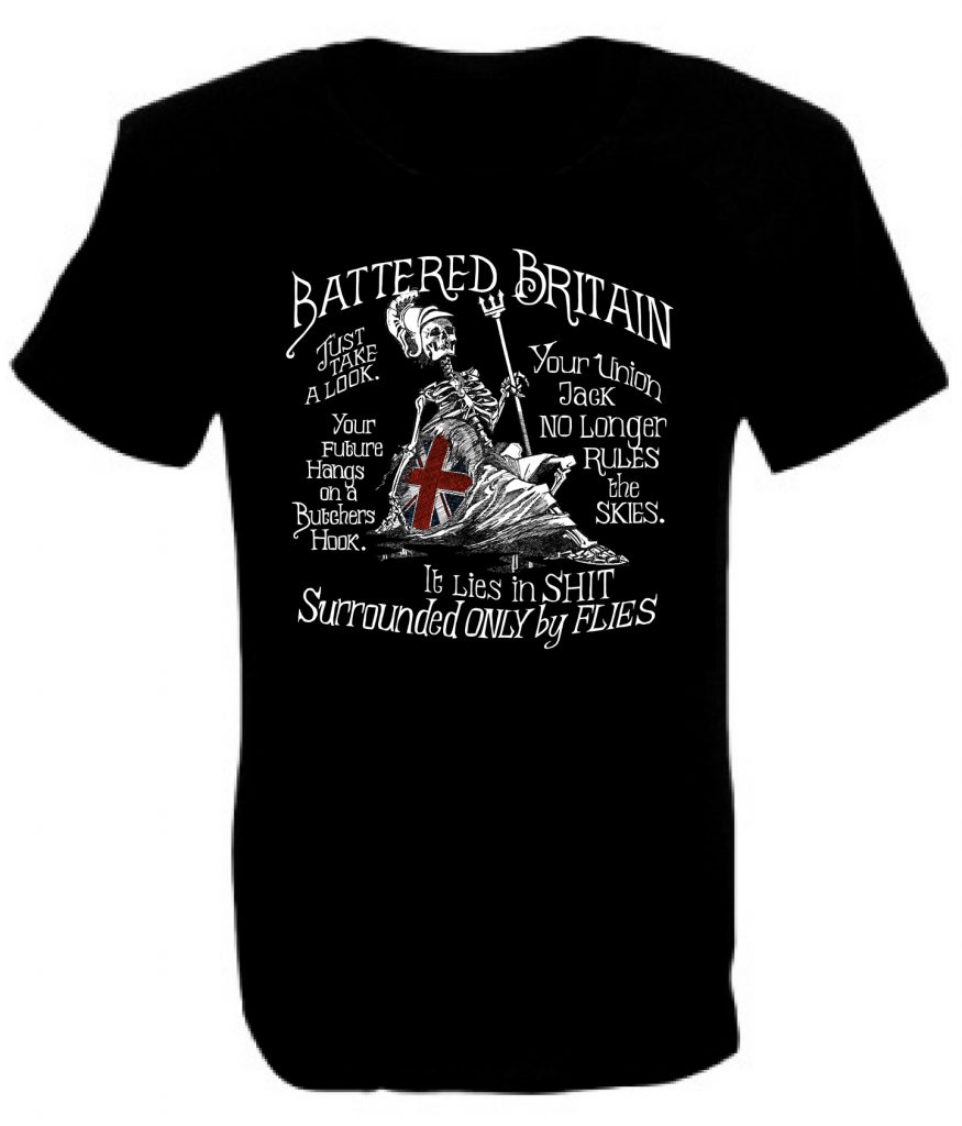 Battered Britain Men's T-shirt